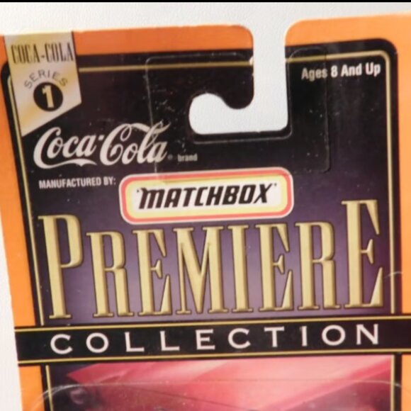MATCHBOX Premiere COCA COLA Model A Ford Series 1 Dies-Cast Car Vintage - Picture 3 of 7